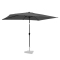 Parasol Rapallo 200x300cm – Premium rectangular parasol | Grey