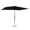 Parasol Rapallo 200x300cm – Premium rectangular parasol | Black