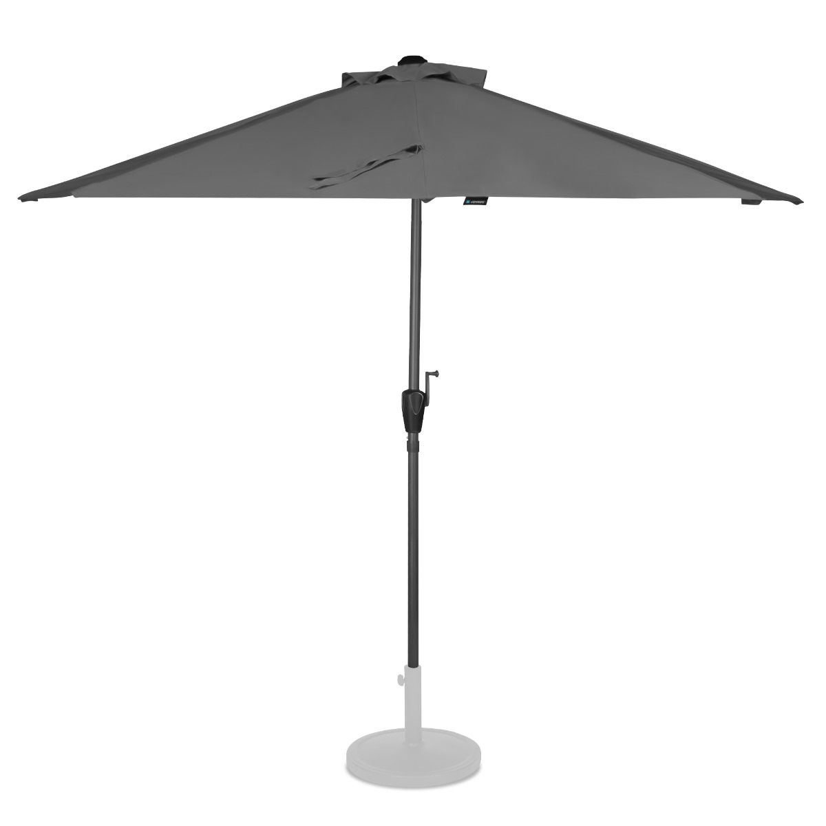 Photos - Umbrella Vonroc Parasol Magione - Balcony parasol – 270x135cm | Grey 